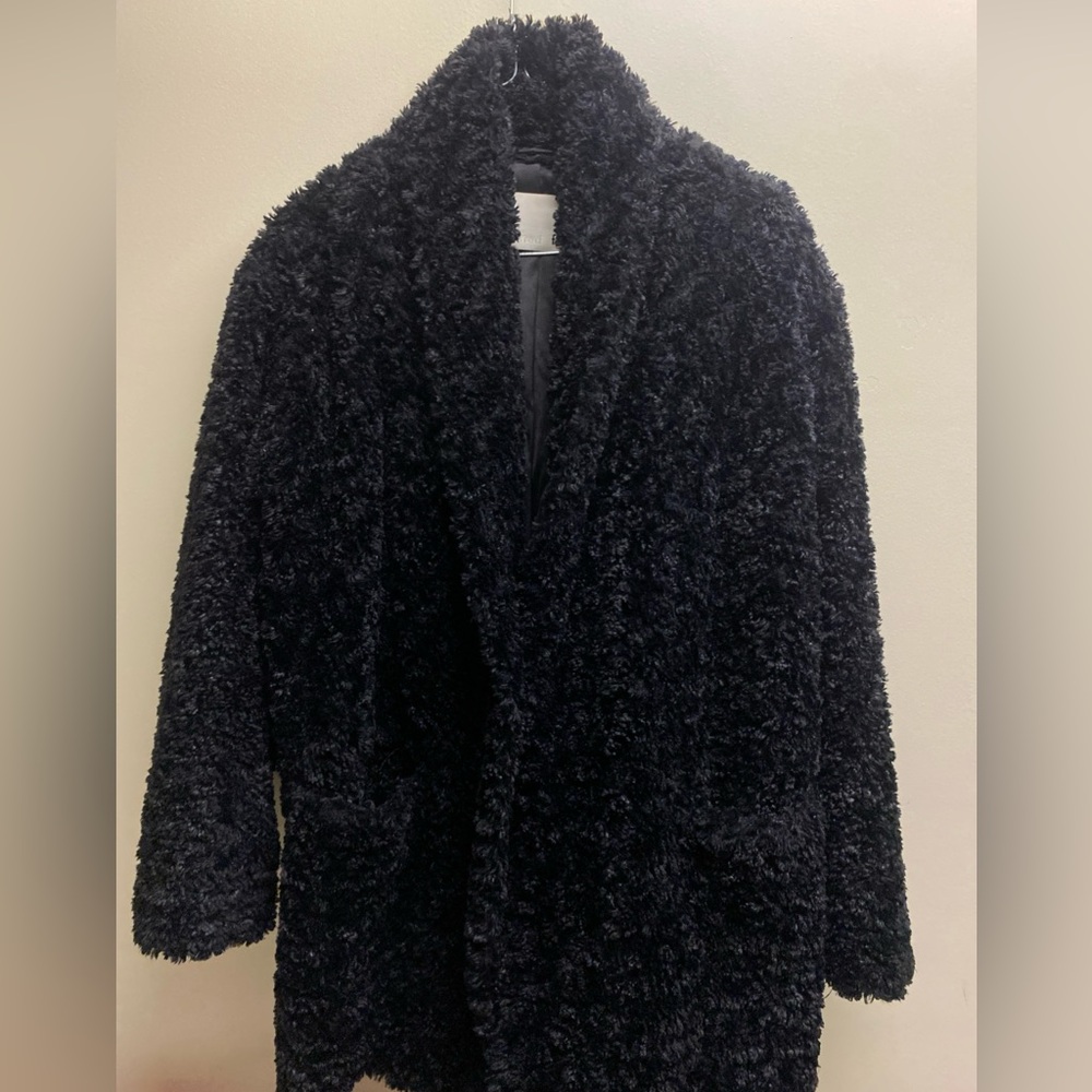 Aritzia Wilfred free faux fur jacket